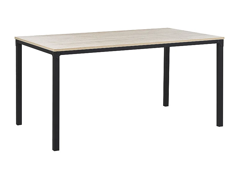 Table de repas HOCKLEY Marron clair 150 cm 90 cm