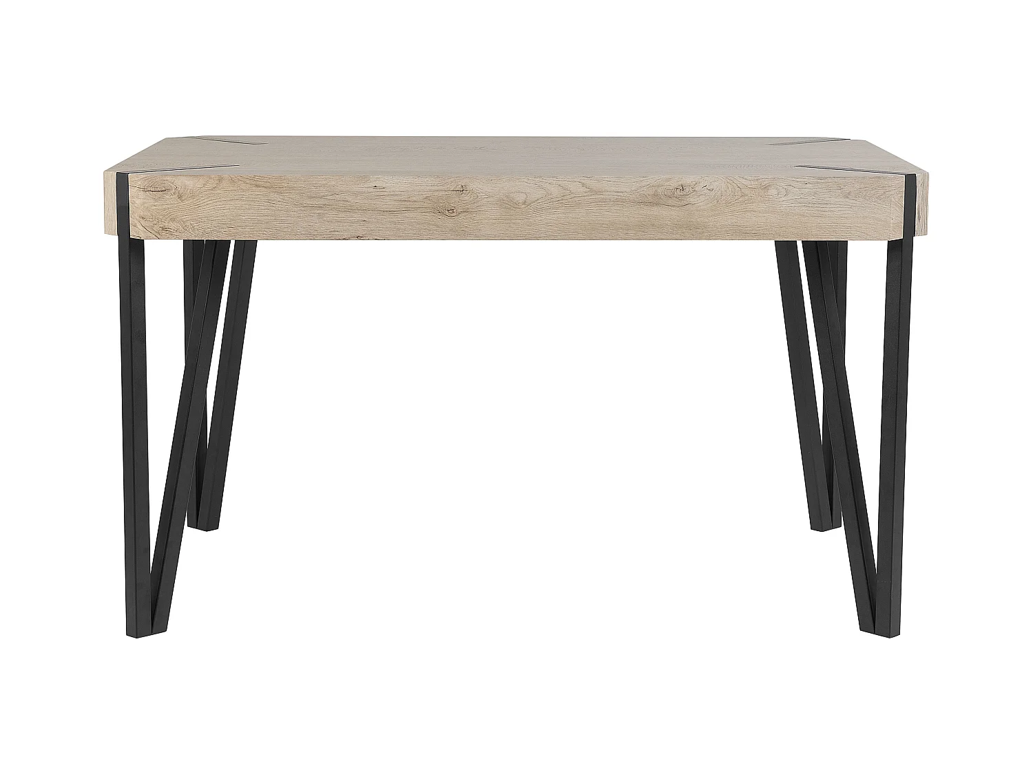 Table de repas CAMBELL Taupe 130 cm 80 cm
