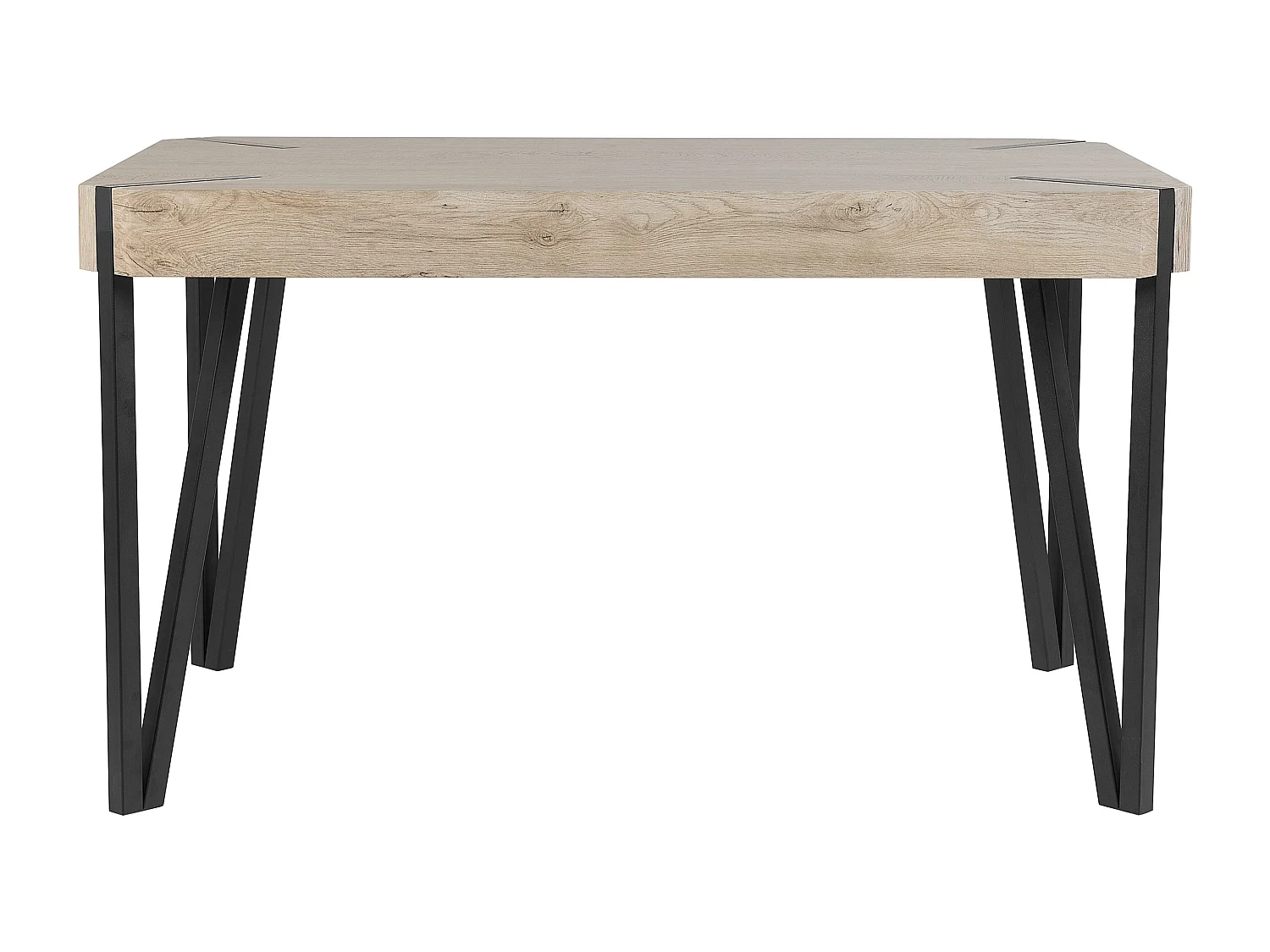 Table de repas CAMBELL Taupe 130 cm 80 cm