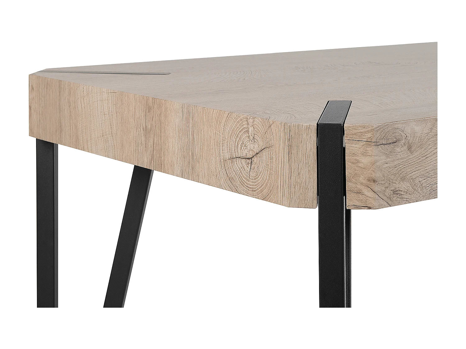 Table de repas CAMBELL Taupe 130 cm 80 cm