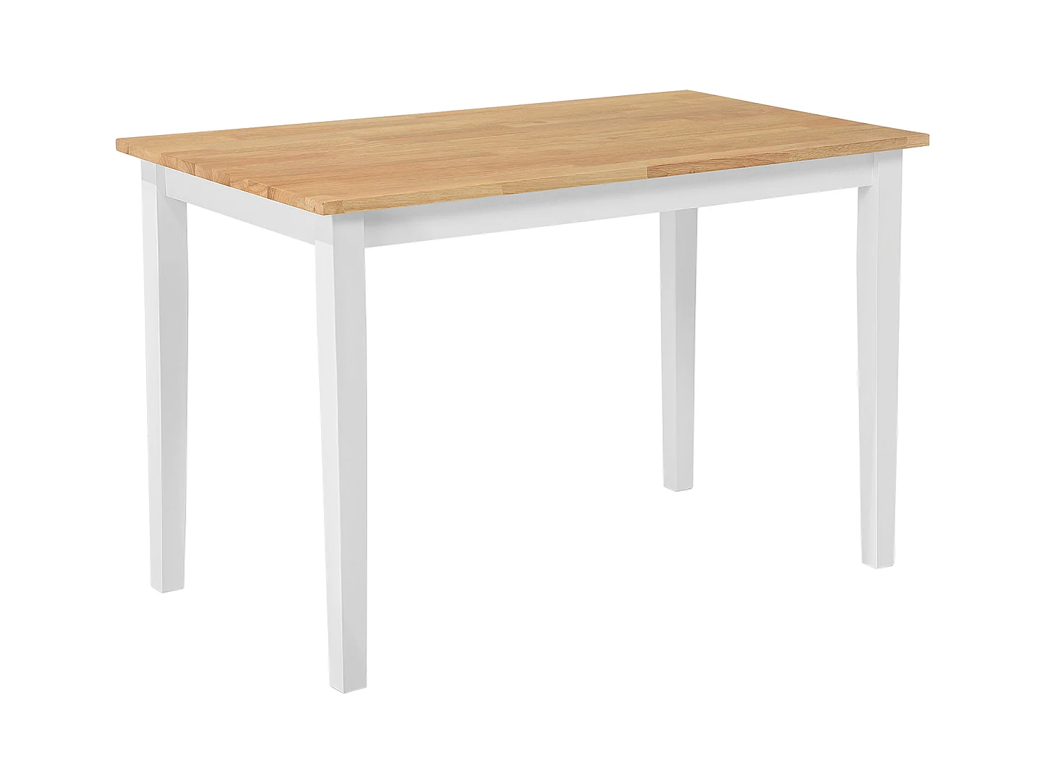Eettafel voor 4 personen GEORGIA 115 cm 68 cm Hout Wit