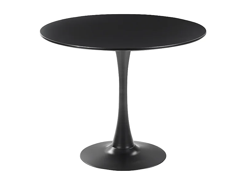 Tavolo da pranzo BOCA Nero 90 cm 90 cm