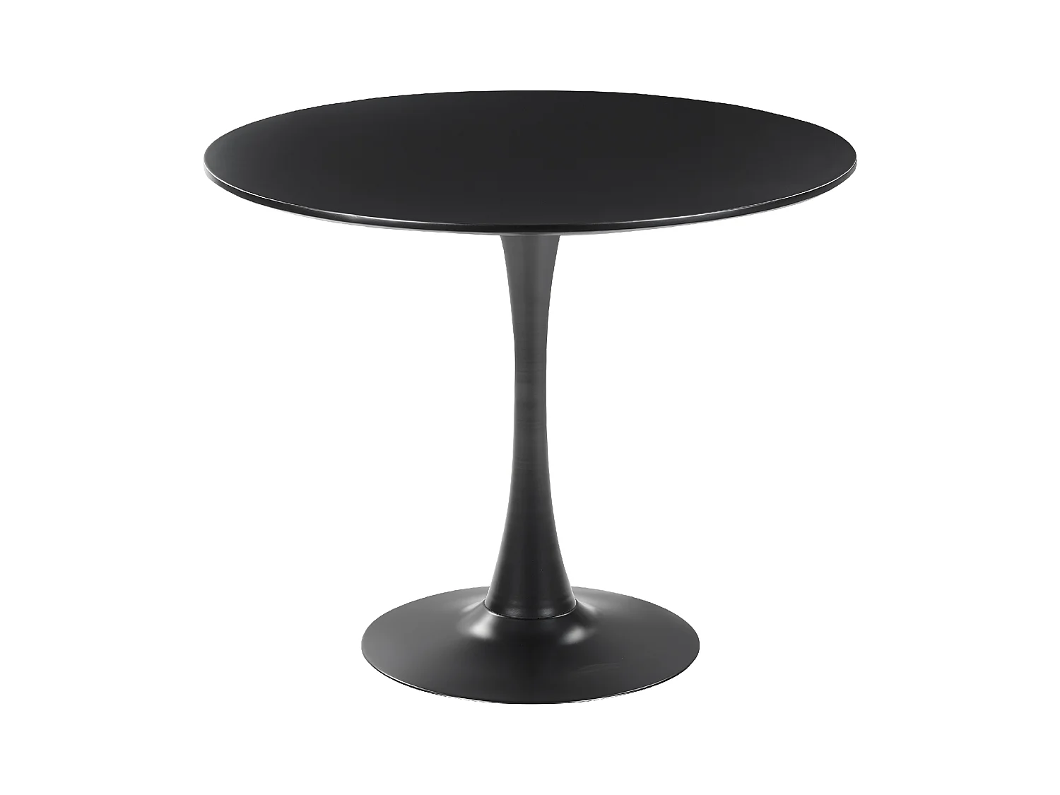 Table de repas BOCA Noir 90 cm 90 cm