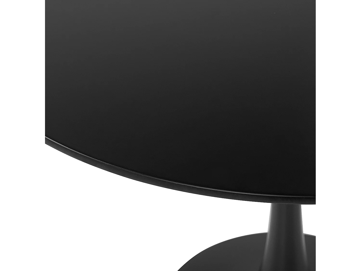 Stół do jadalni BOCA Czarny 90 cm 90 cm