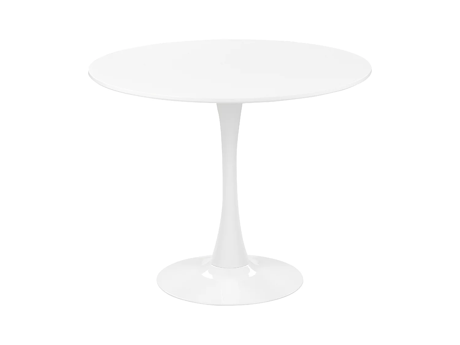 Table de repas BOCA Blanc 90 cm 90 cm