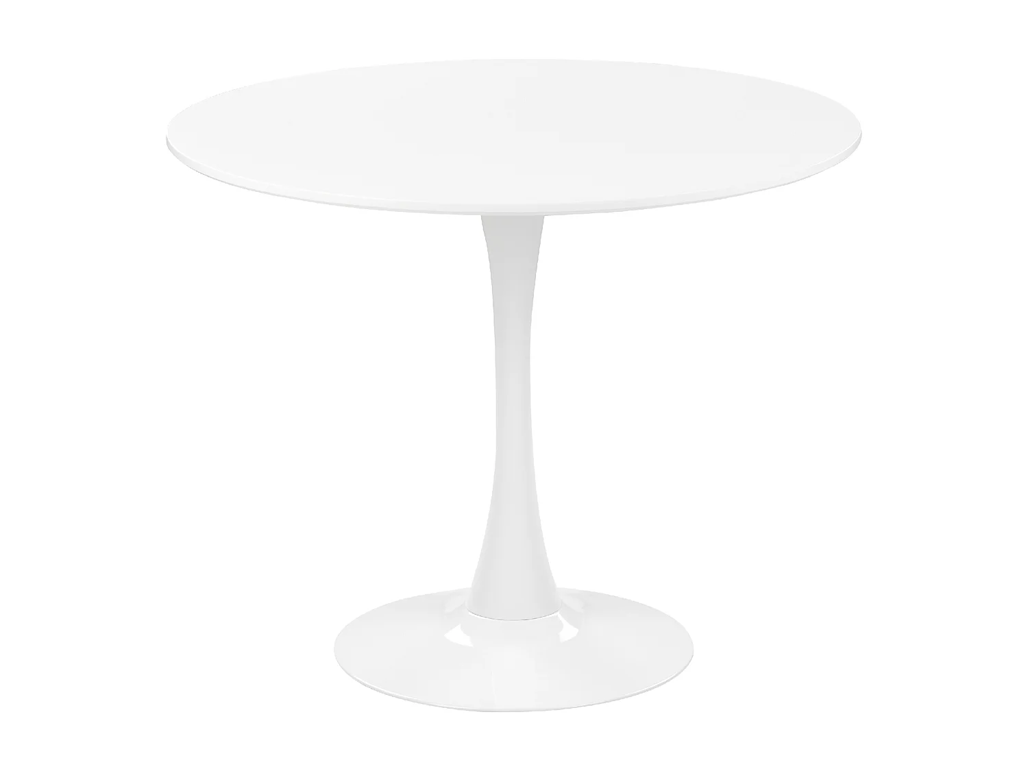 Table de repas BOCA Blanc 90 cm 90 cm