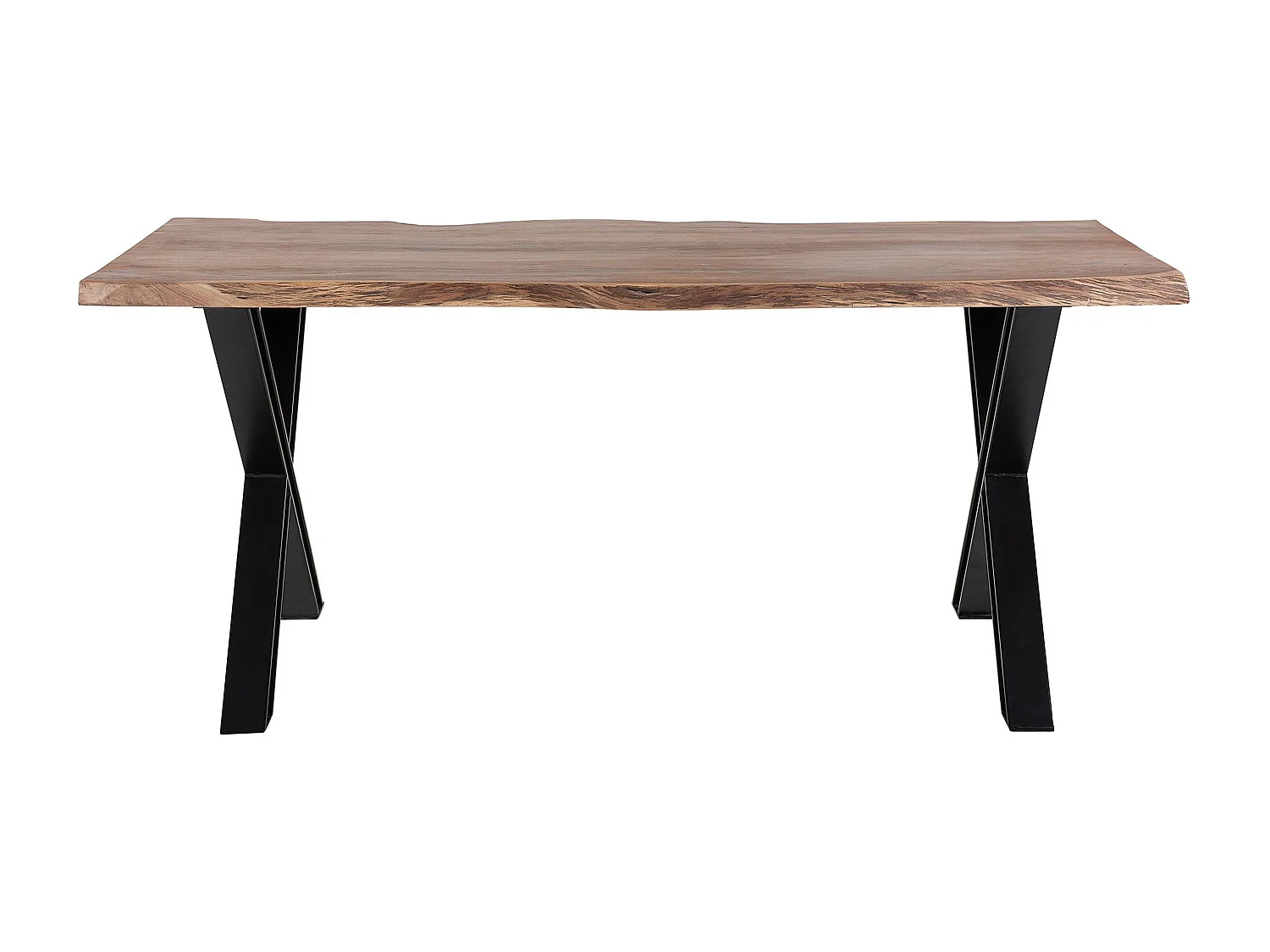 Mesa de comedor BROOKE Marrón claro 180 cm 95 cm Madera de acacia