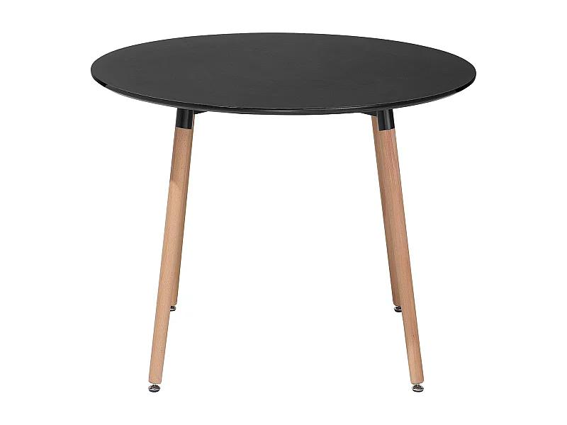 Mesa de jantar BOVIO Preto 90 cm 90 cm