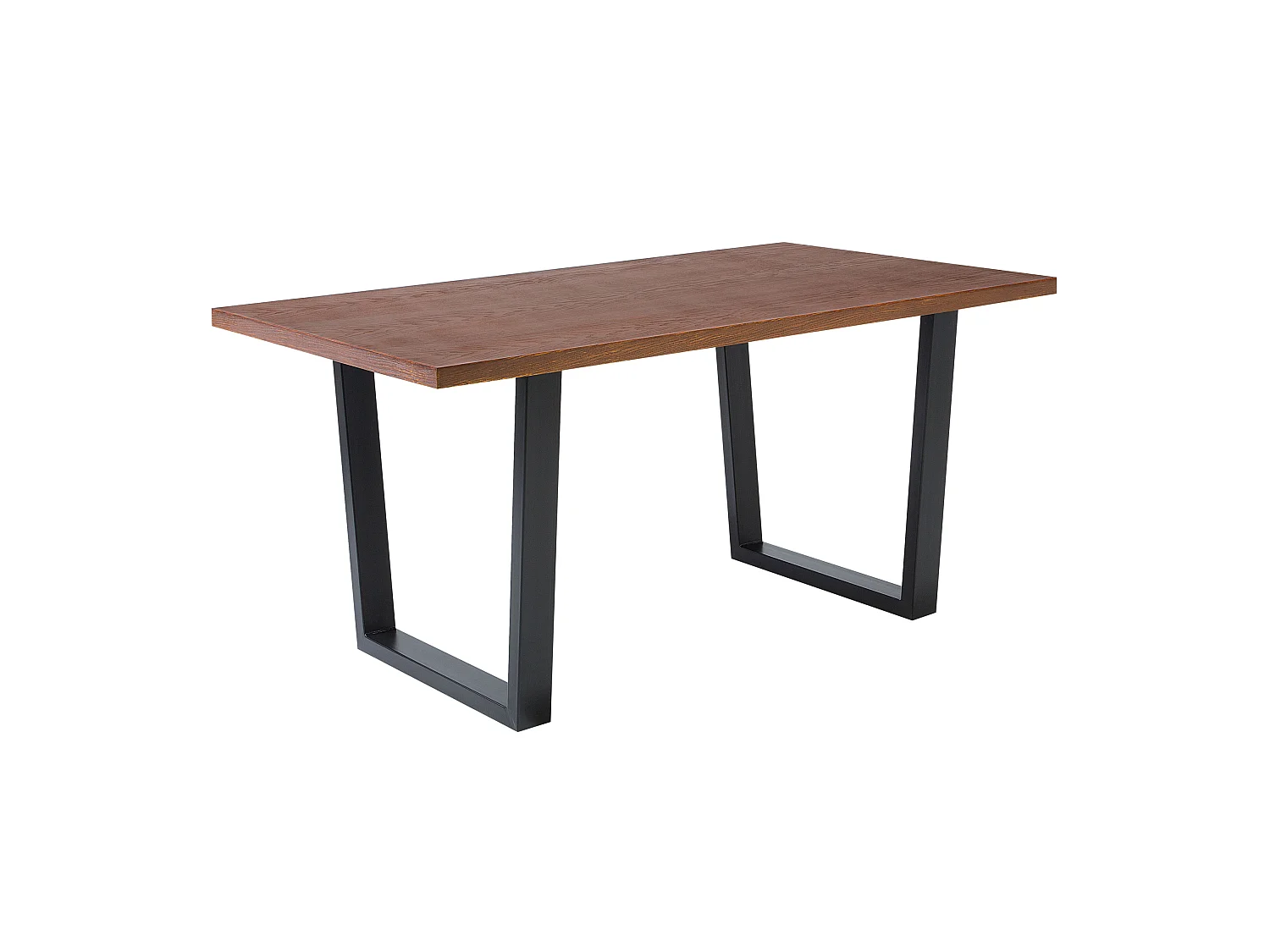 Table de repas AUSTIN Noyer foncé 160 cm 90 cm