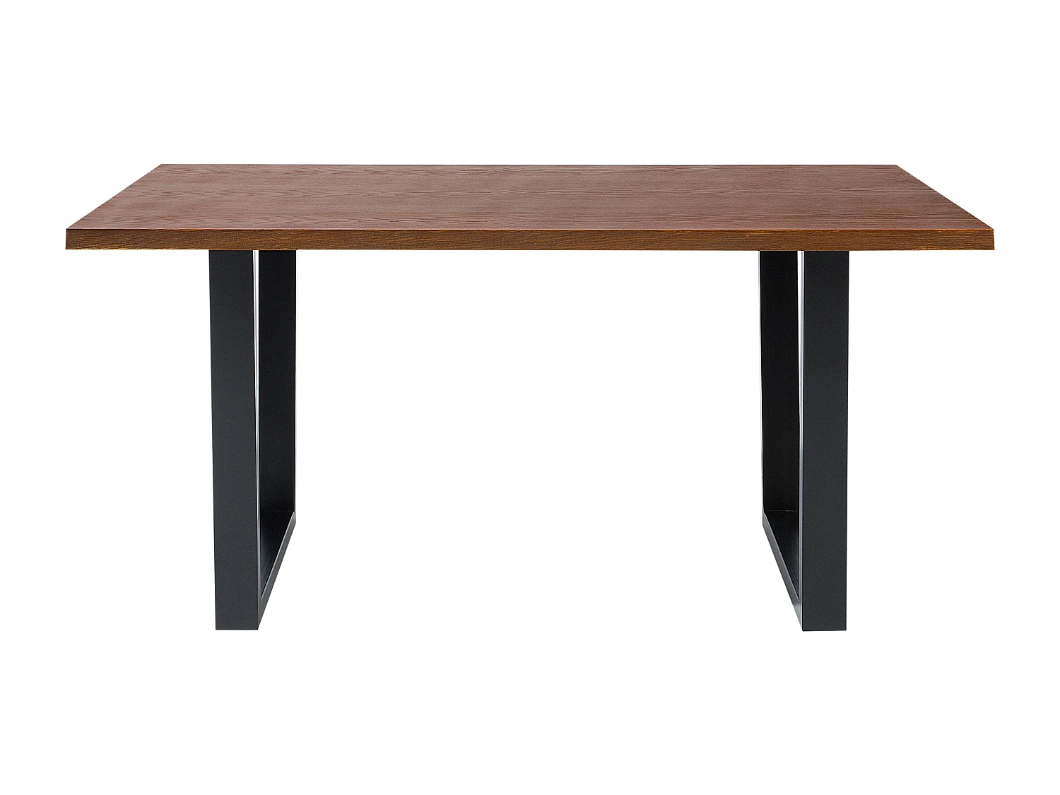 Table de repas AUSTIN Noyer foncé 160 cm 90 cm