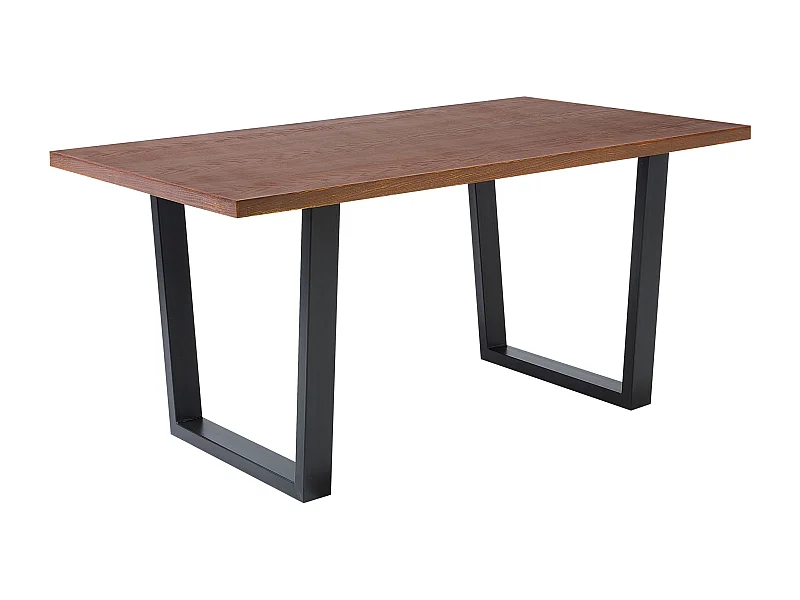 Tavolo da pranzo AUSTIN Noce scuro 160 cm 90 cm