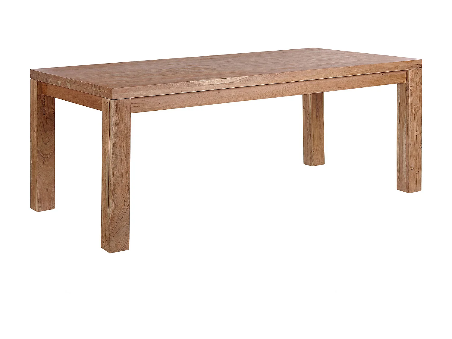 Tavolo da pranzo legno chiaro 180 x 90 cm TESA