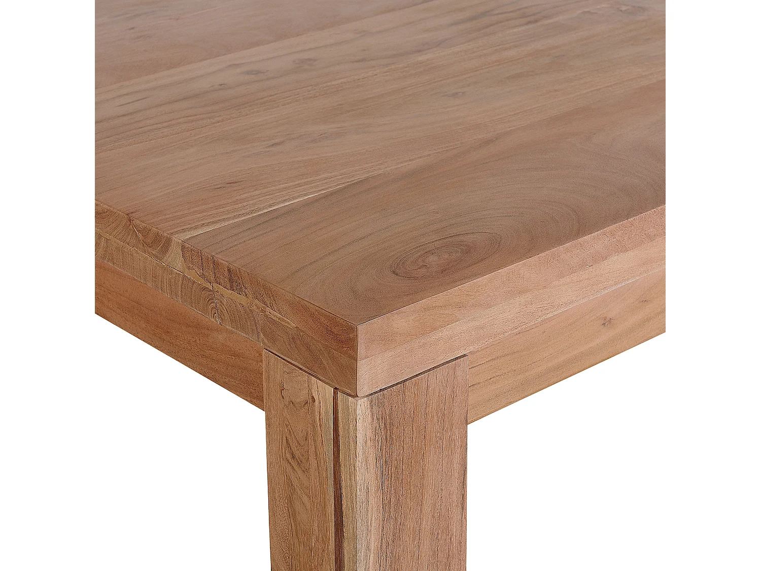 Tavolo da pranzo legno chiaro 180 x 90 cm TESA