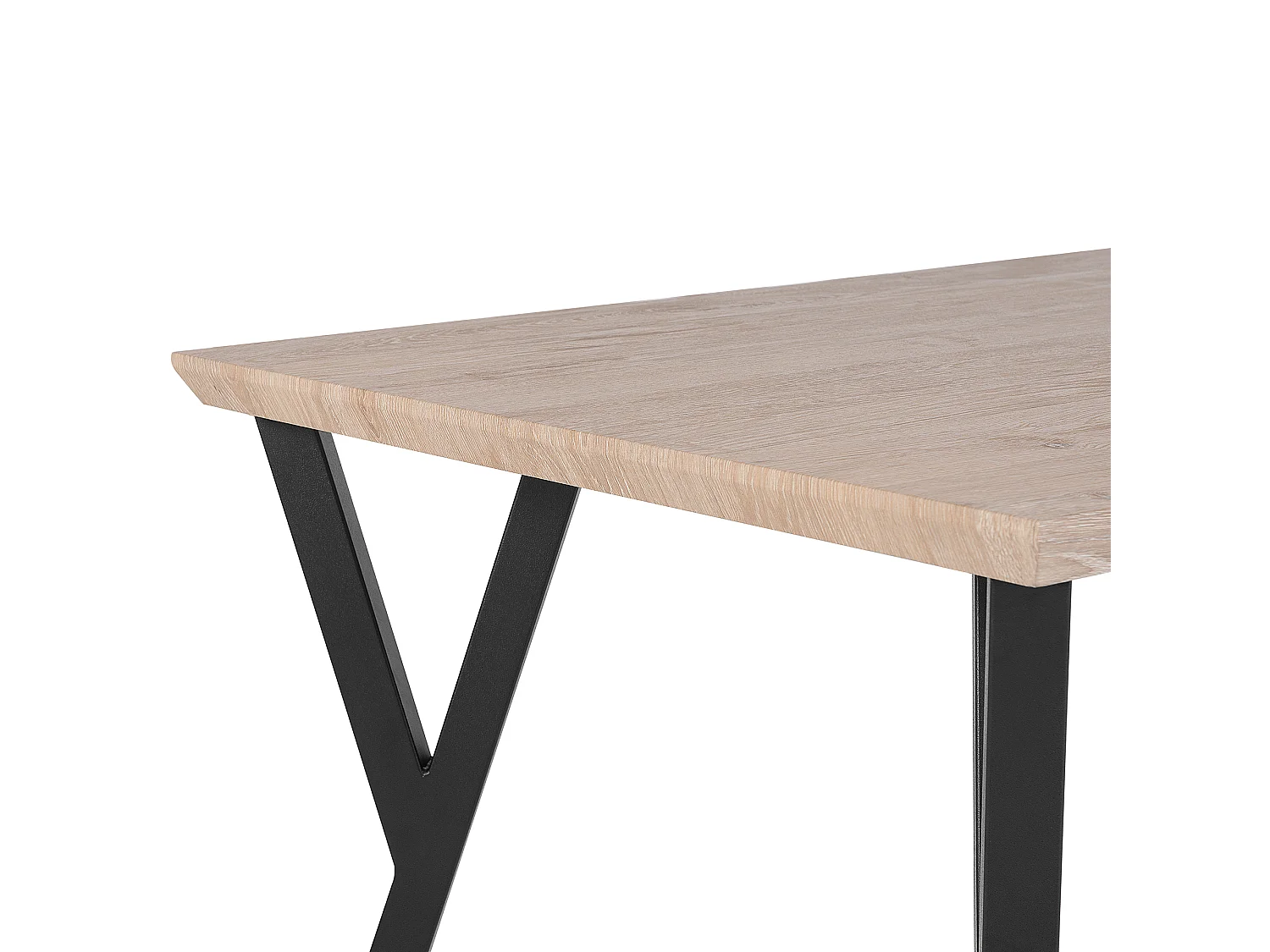 Eettafel BRAVO Lichtbruin 140 cm 80 cm