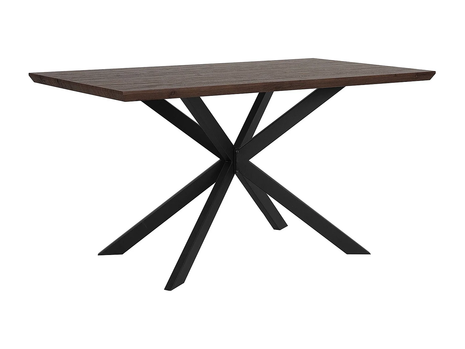 Table de repas SPECTRA Marron foncé 140 cm 80 cm