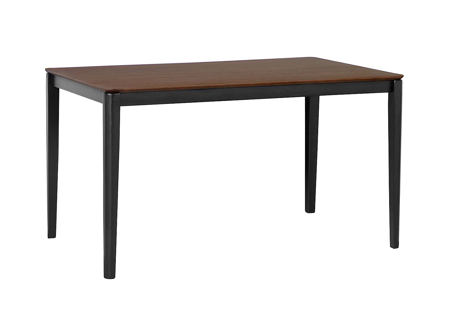 Table de repas CEDAR Noyer foncé 135 cm 80 cm