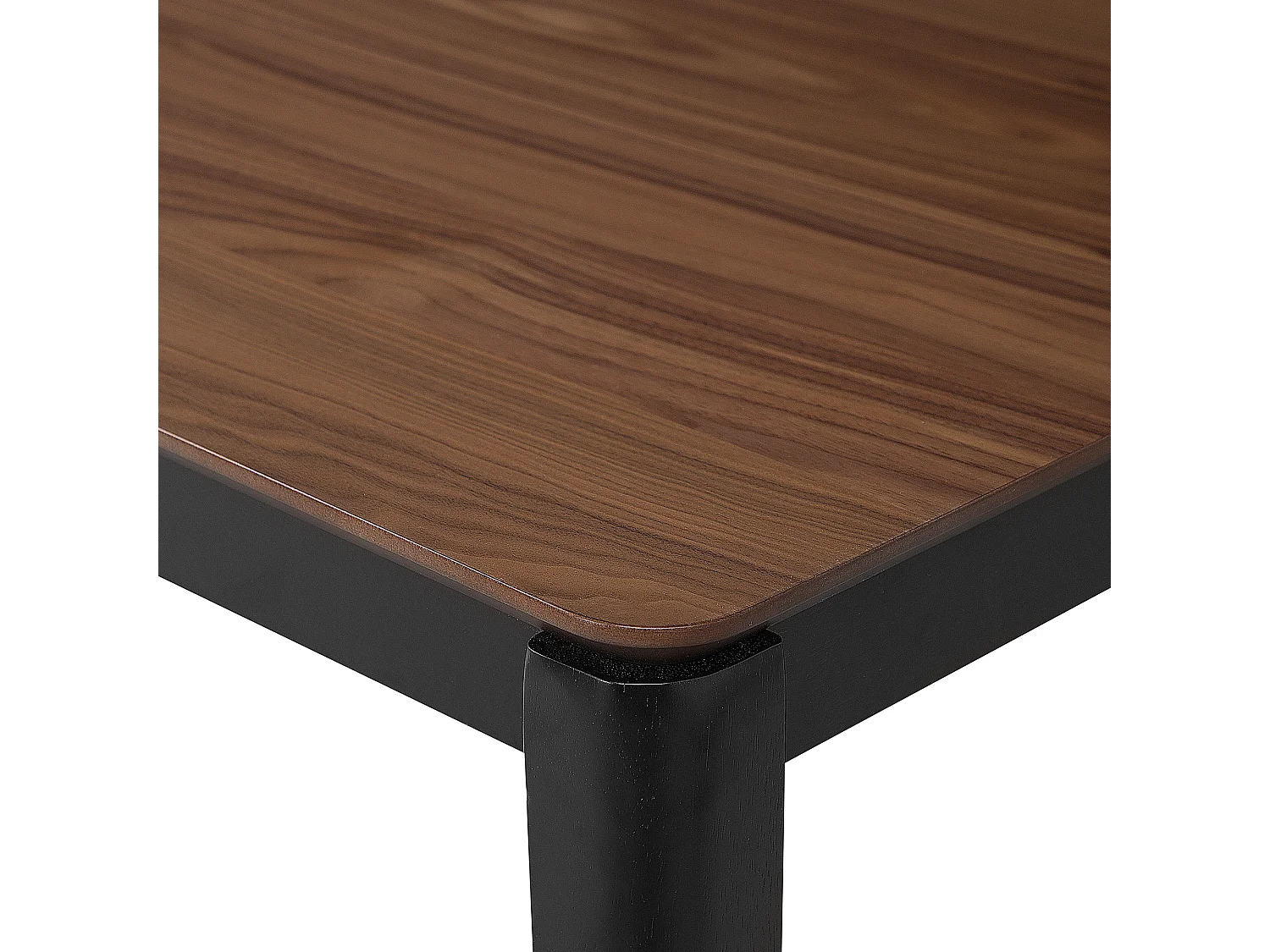 Mesa de comedor CEDAR Nogal oscuro 135 cm 80 cm
