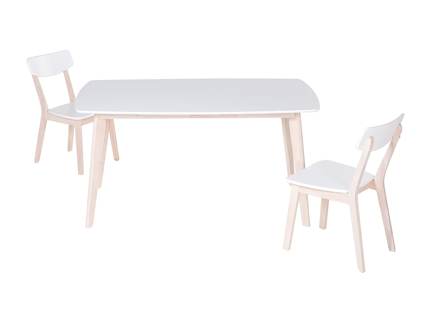 Table de repas SANTOS Blanc 150 cm 90 cm