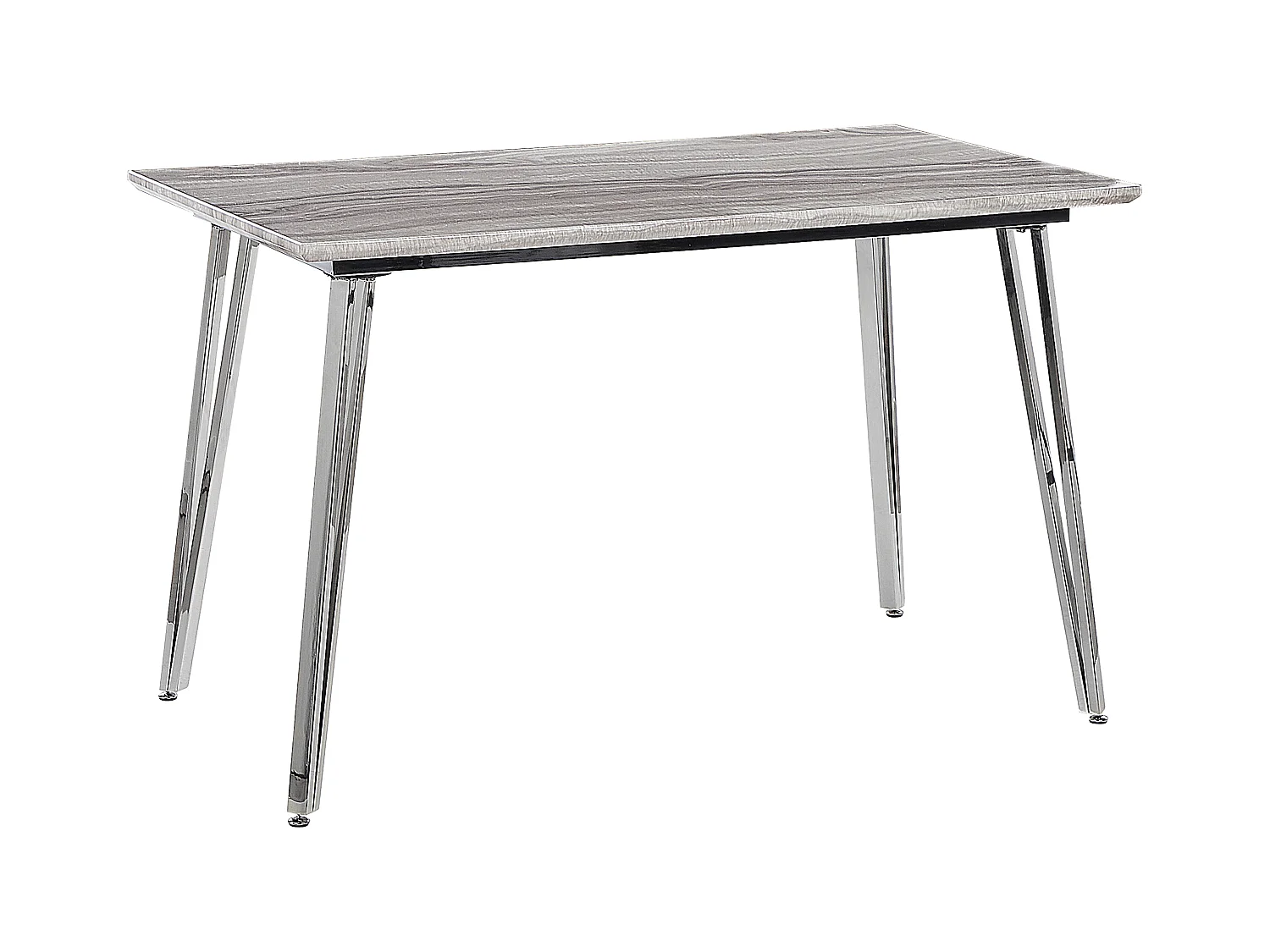 Table de repas GREYTON Blanc 120 cm 70 cm