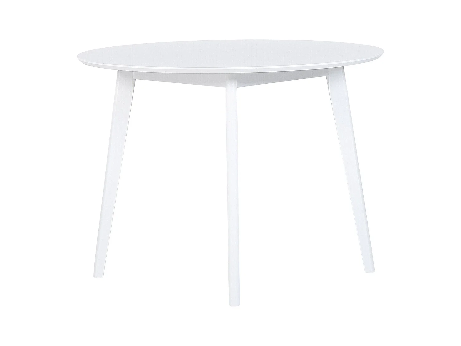 Table de repas ROXBY Blanc 100 cm 100 cm