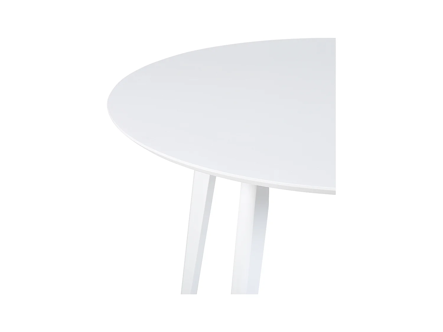 Table de repas ROXBY Blanc 100 cm 100 cm