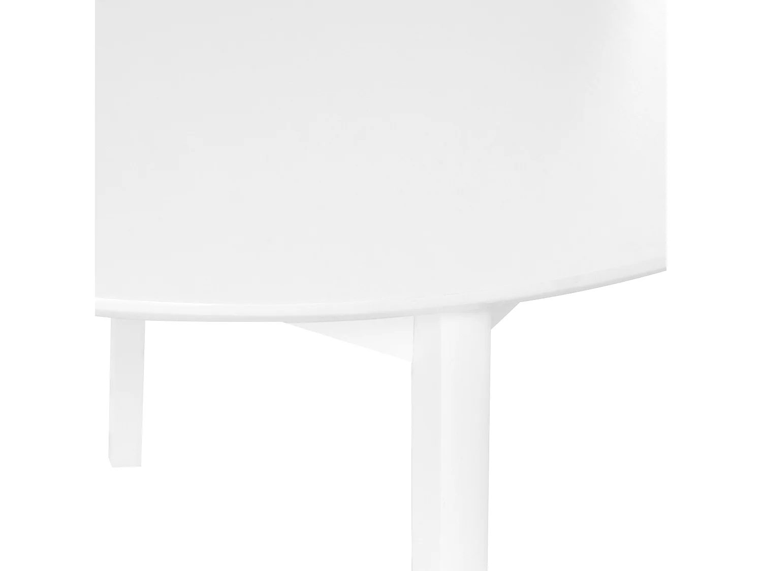 Tavolo da pranzo ROXBY Bianco 100 cm 100 cm
