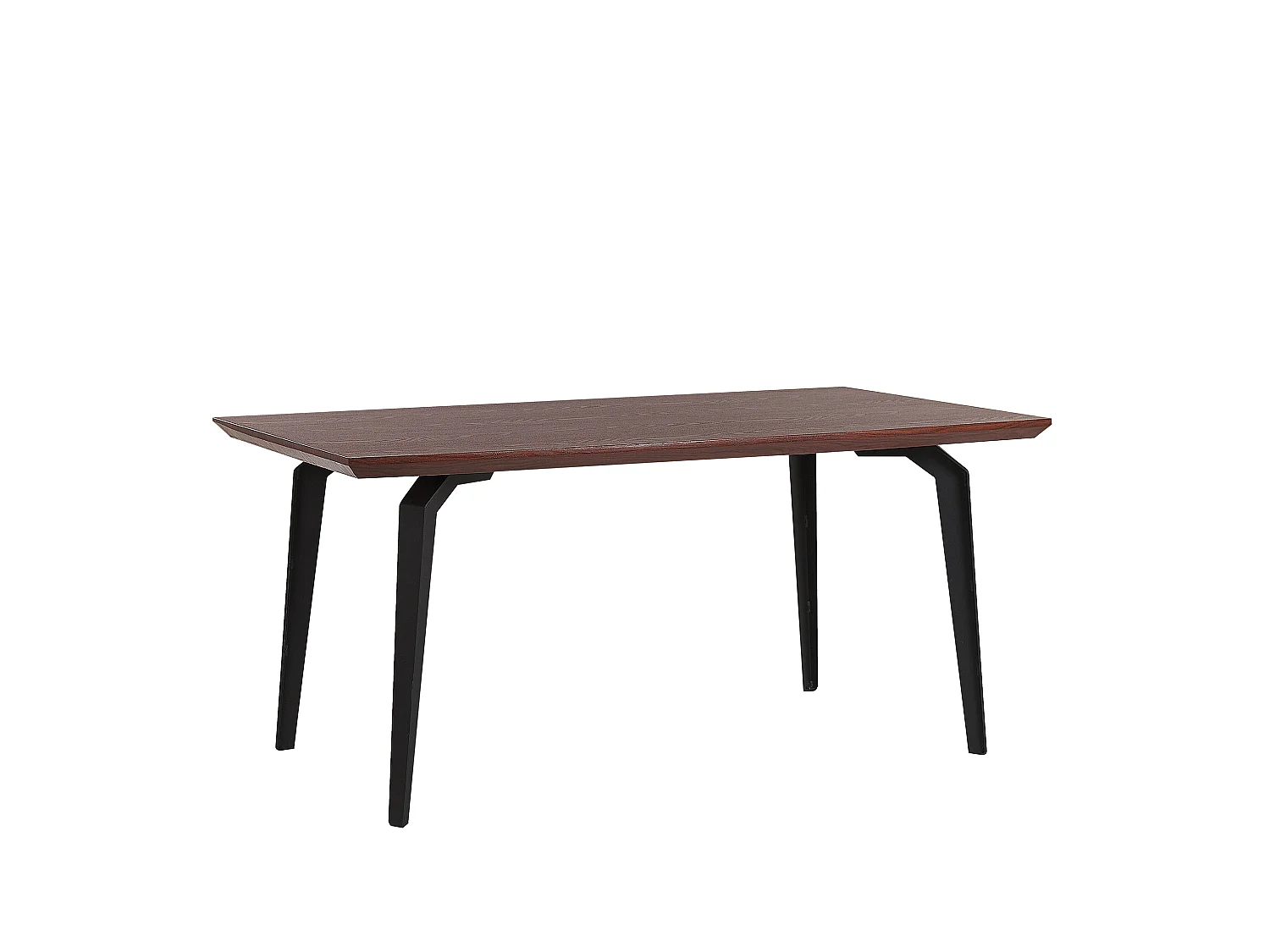 Table de repas AMARES Marron foncé 160 cm 90 cm