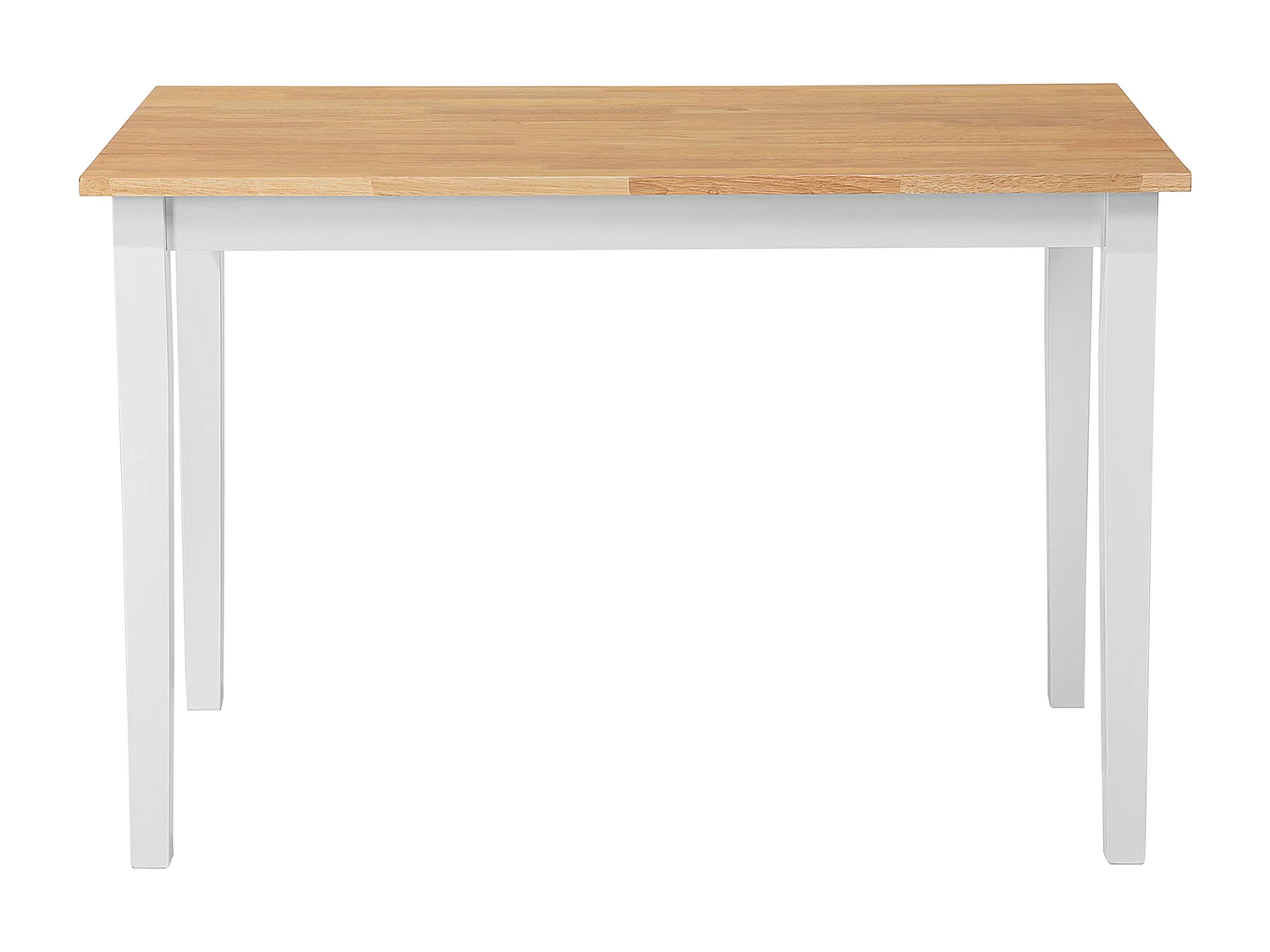 Table de repas HOUSTON 120 cm 75 cm Bois Blanc