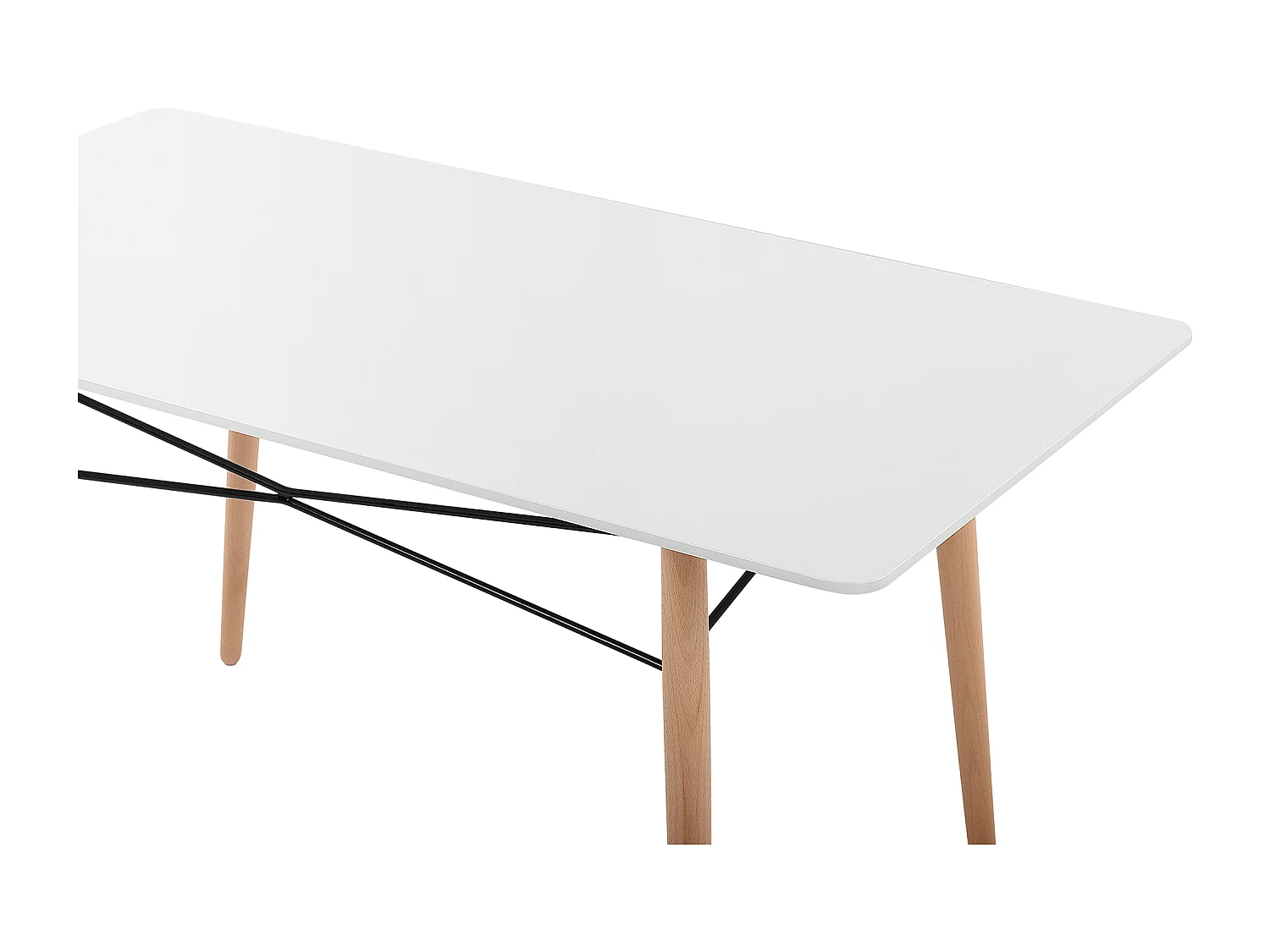 Tavolo da pranzo BIONDI Bianco 140 cm 80 cm