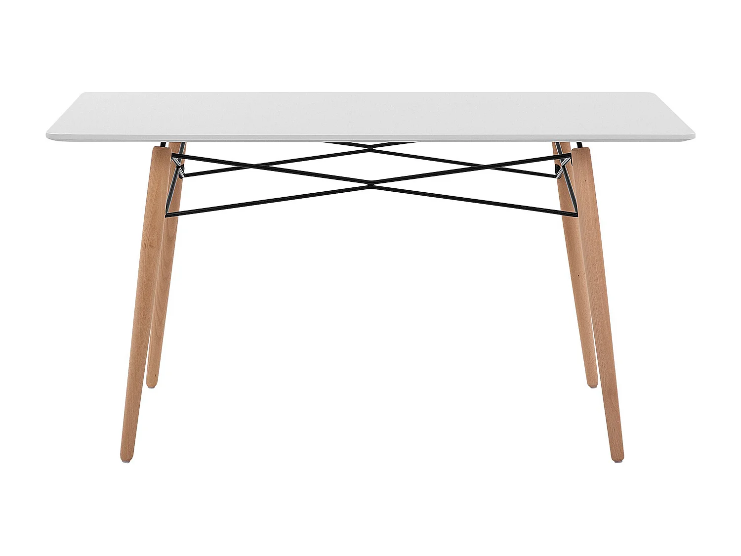 Eettafel BIONDI Wit 140 cm 80 cm