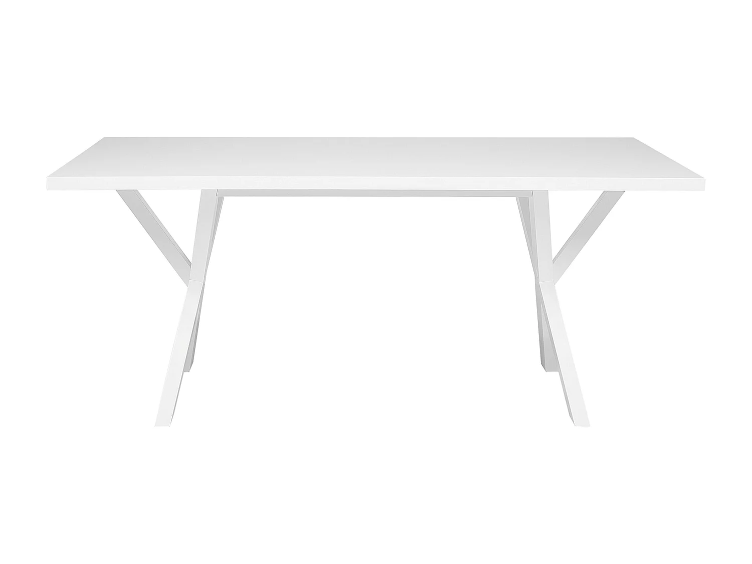 Table de repas LISALA Blanc 180 cm 100 cm