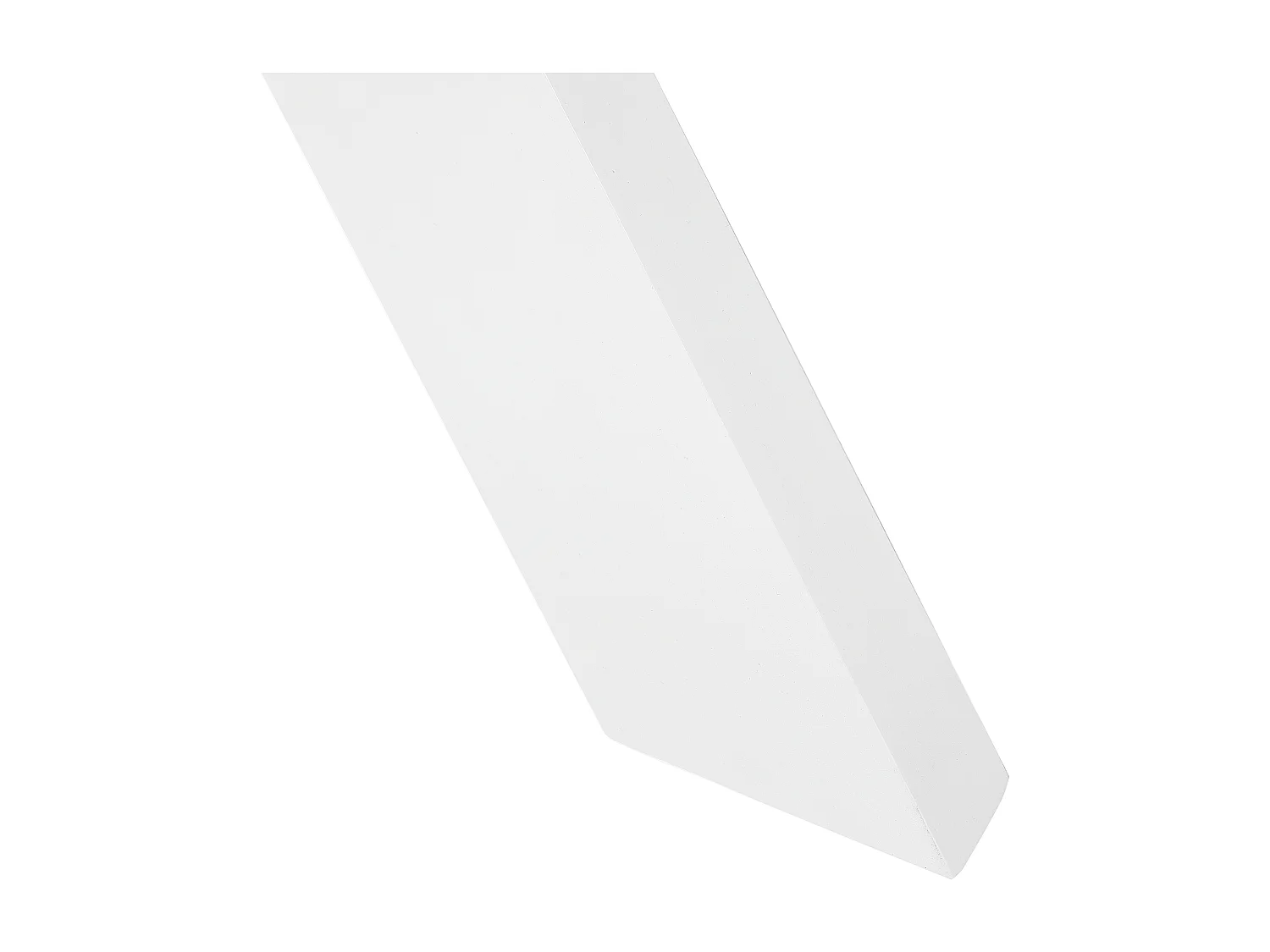 Moderner Esszimmertisch gekreuzte Tischbeine MDF-Platte weiß Lisala