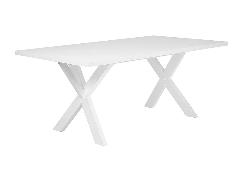 Tavolo da pranzo LISALA Bianco 180 cm 100 cm