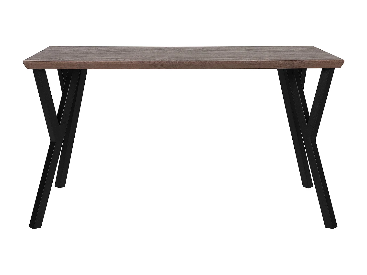 Eettafel BRAVO Donkerbruin 140 cm 80 cm