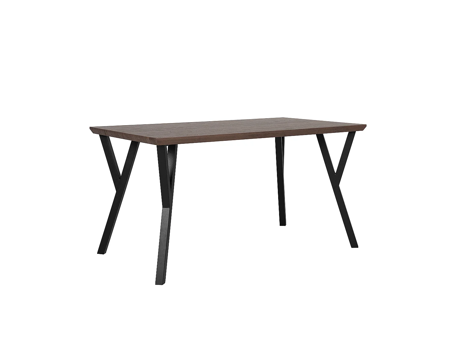 Table de repas BRAVO Marron foncé 140 cm 80 cm