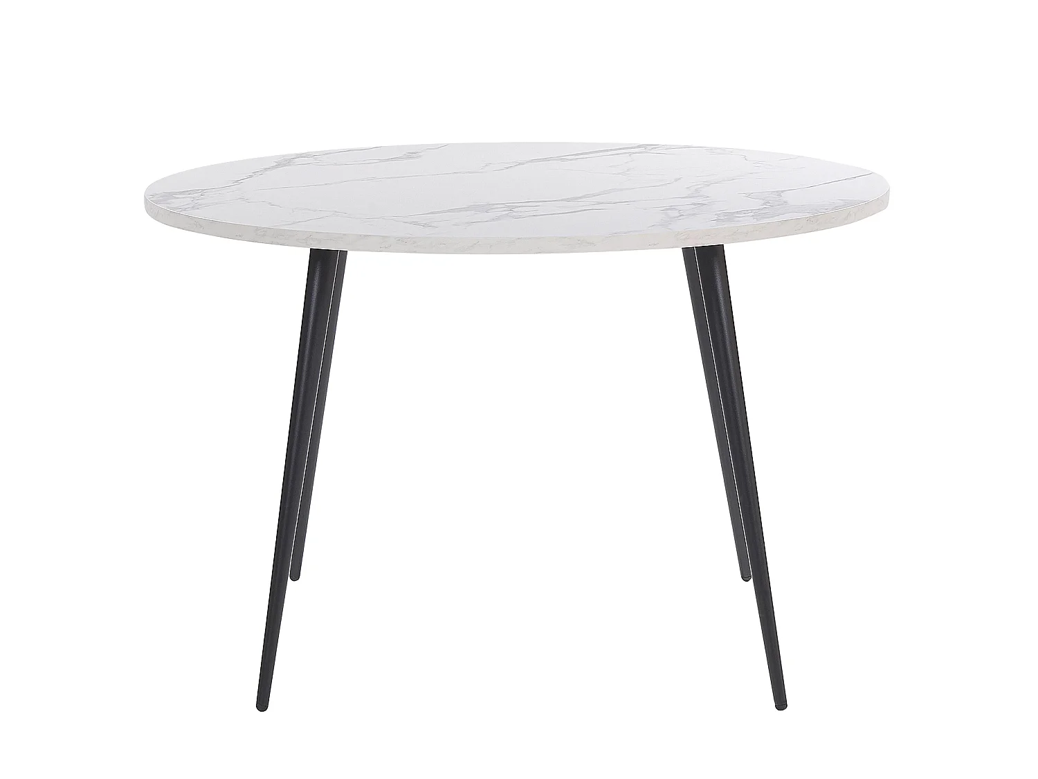 Table de repas ODEON Marbre blanc 120 cm 120 cm