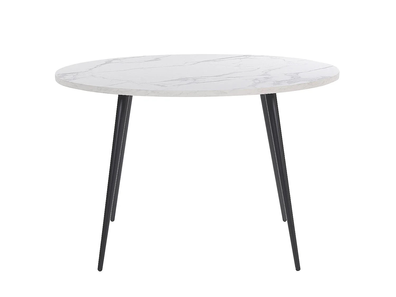 Table de repas ODEON Marbre blanc 120 cm 120 cm