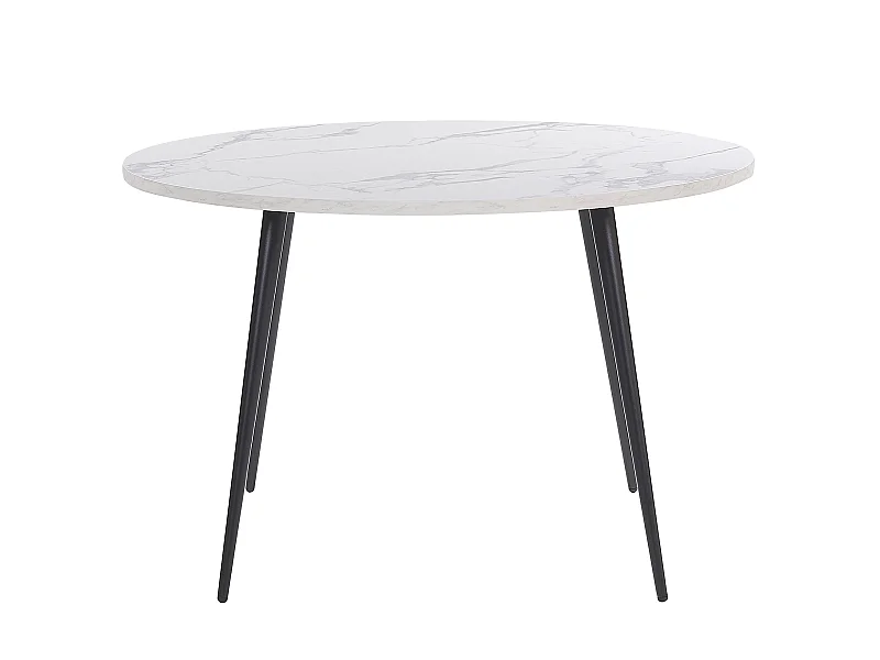 Table de repas ODEON Marbre blanc 120 cm 120 cm