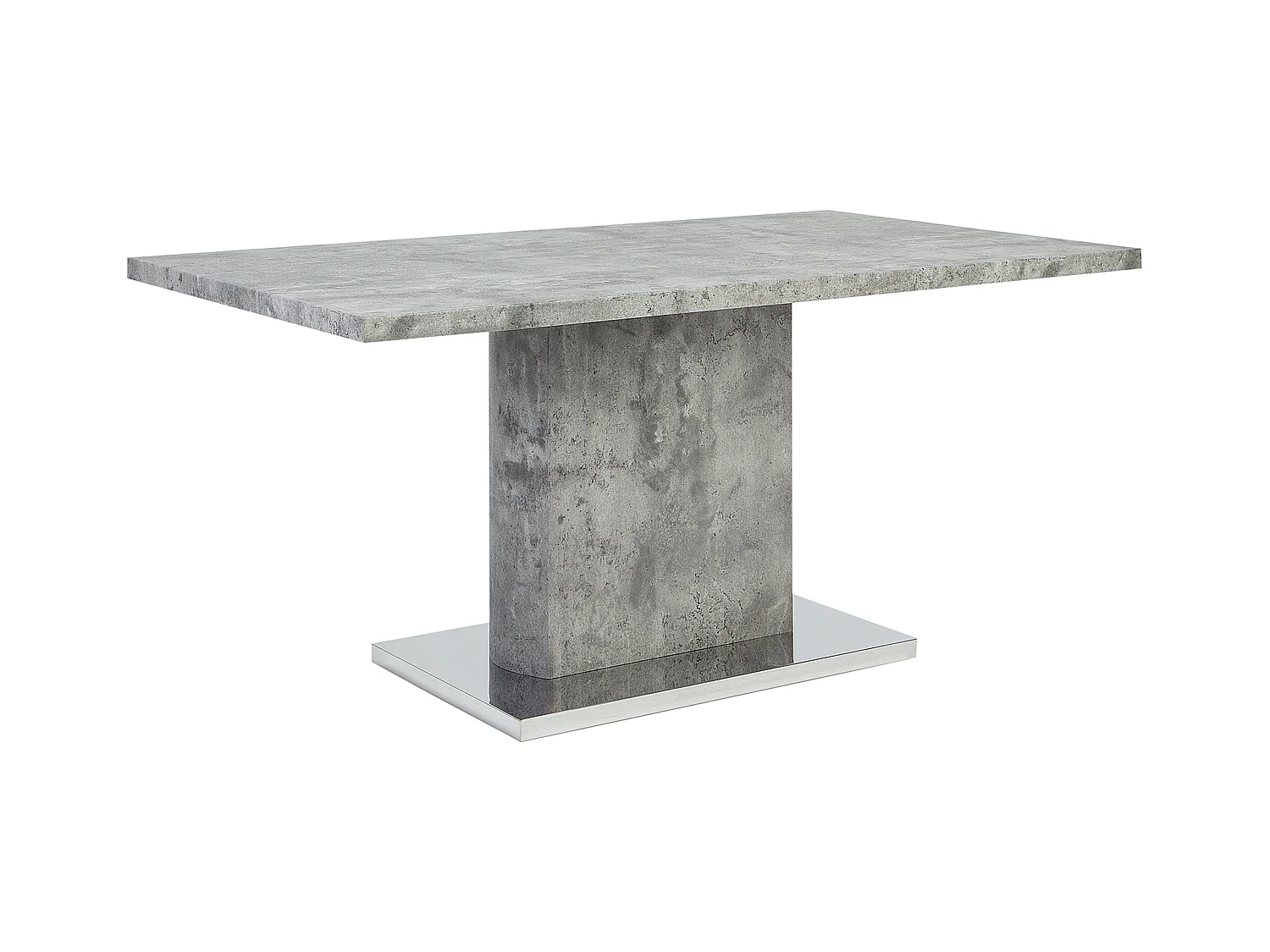 Eettafel PASADENA Grijs 160 cm 90 cm
