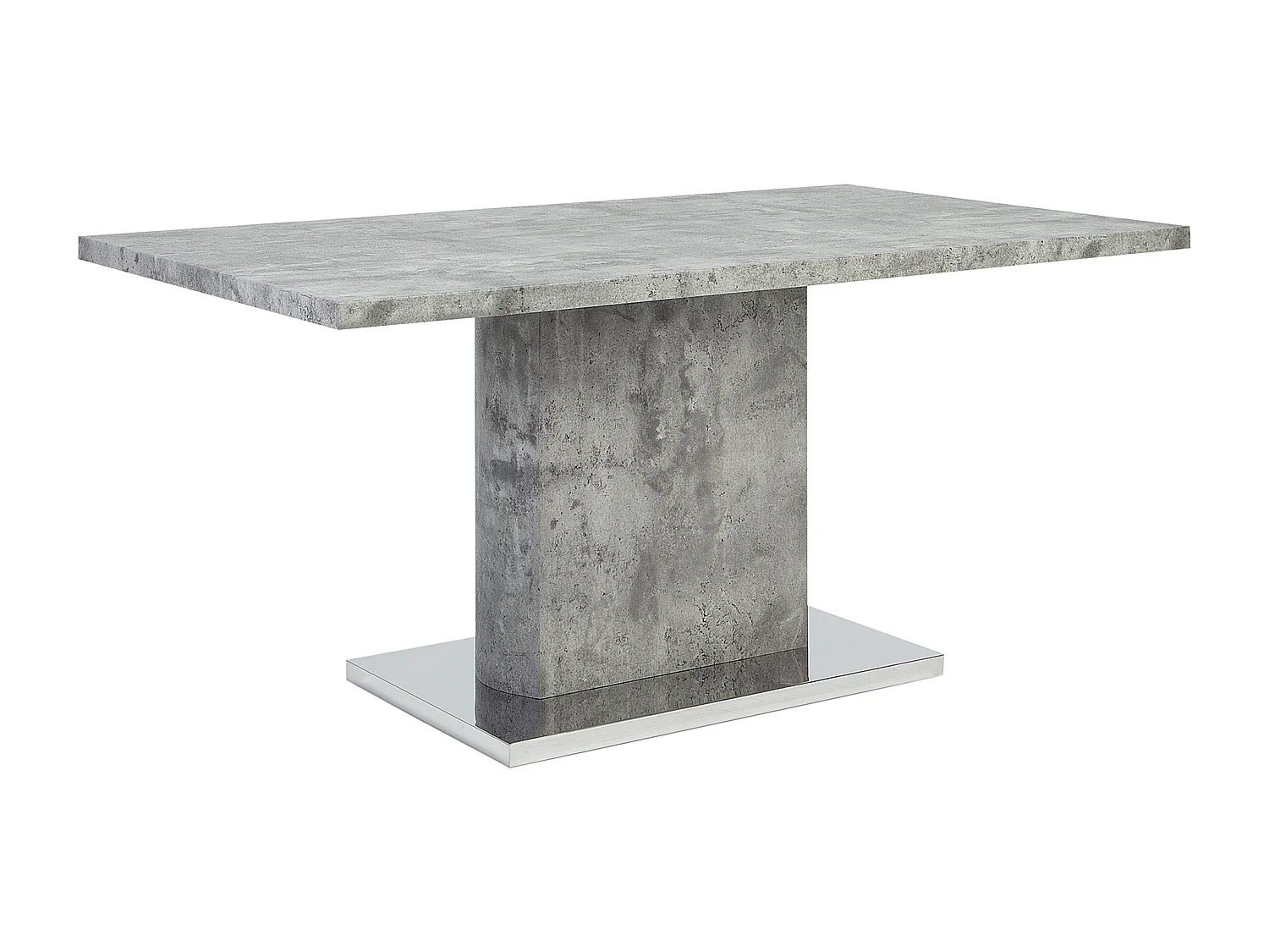 Eettafel PASADENA Grijs 160 cm 90 cm