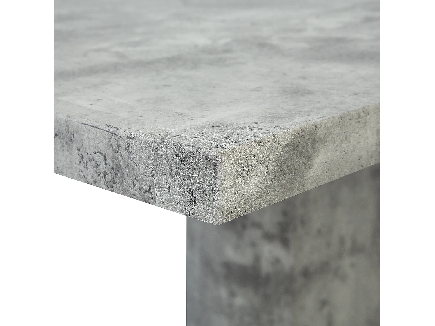 Eettafel PASADENA Grijs 160 cm 90 cm