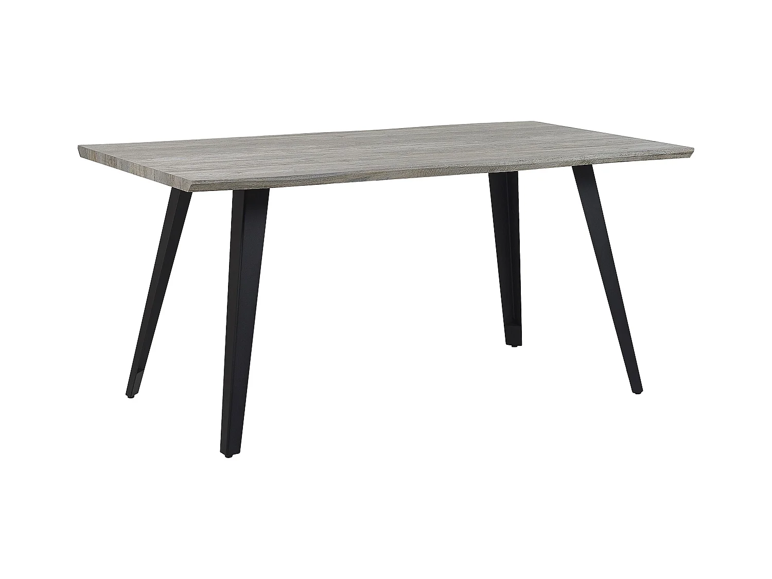 Tavolo da pranzo WITNEY Grigio 160 cm 90 cm