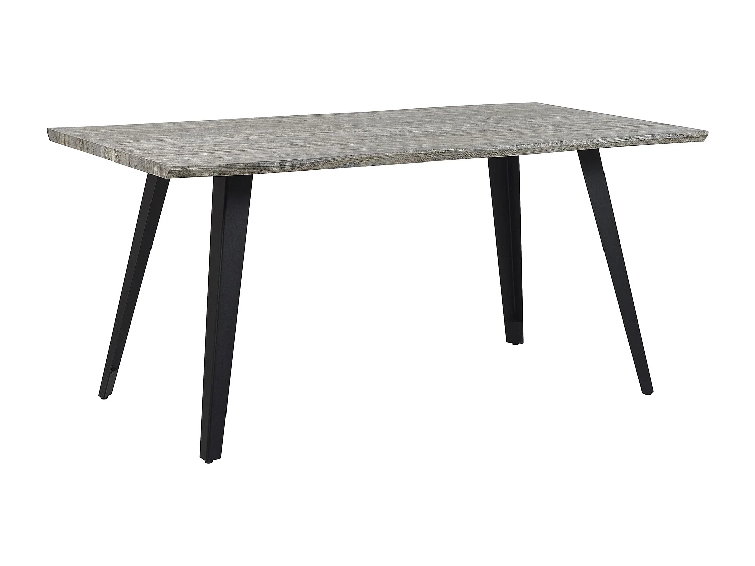 Table de repas WITNEY Gris 160 cm 90 cm