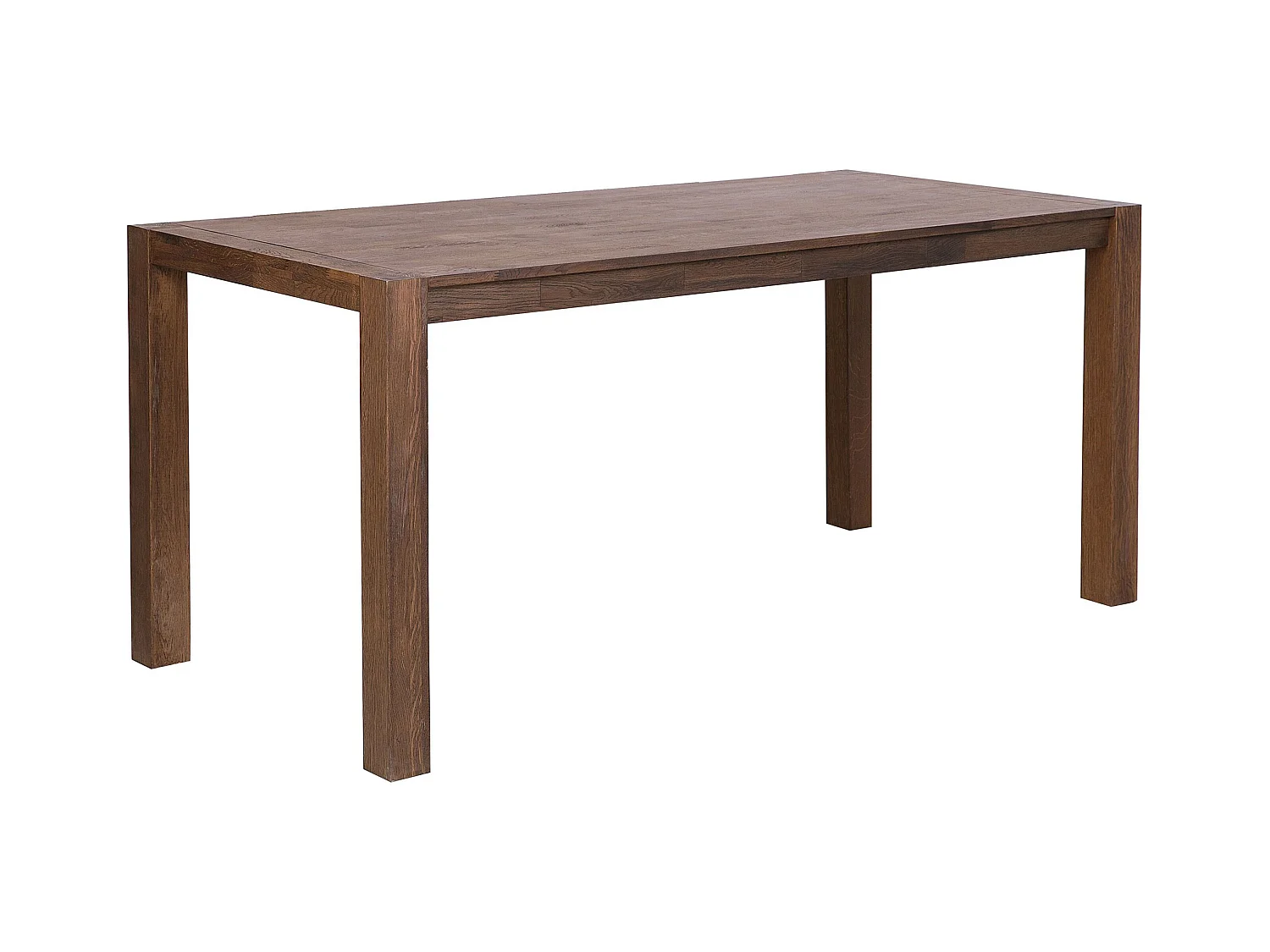 Mesa de comedor NATURA Marrón oscuro 180 cm 85 cm Madera de roble