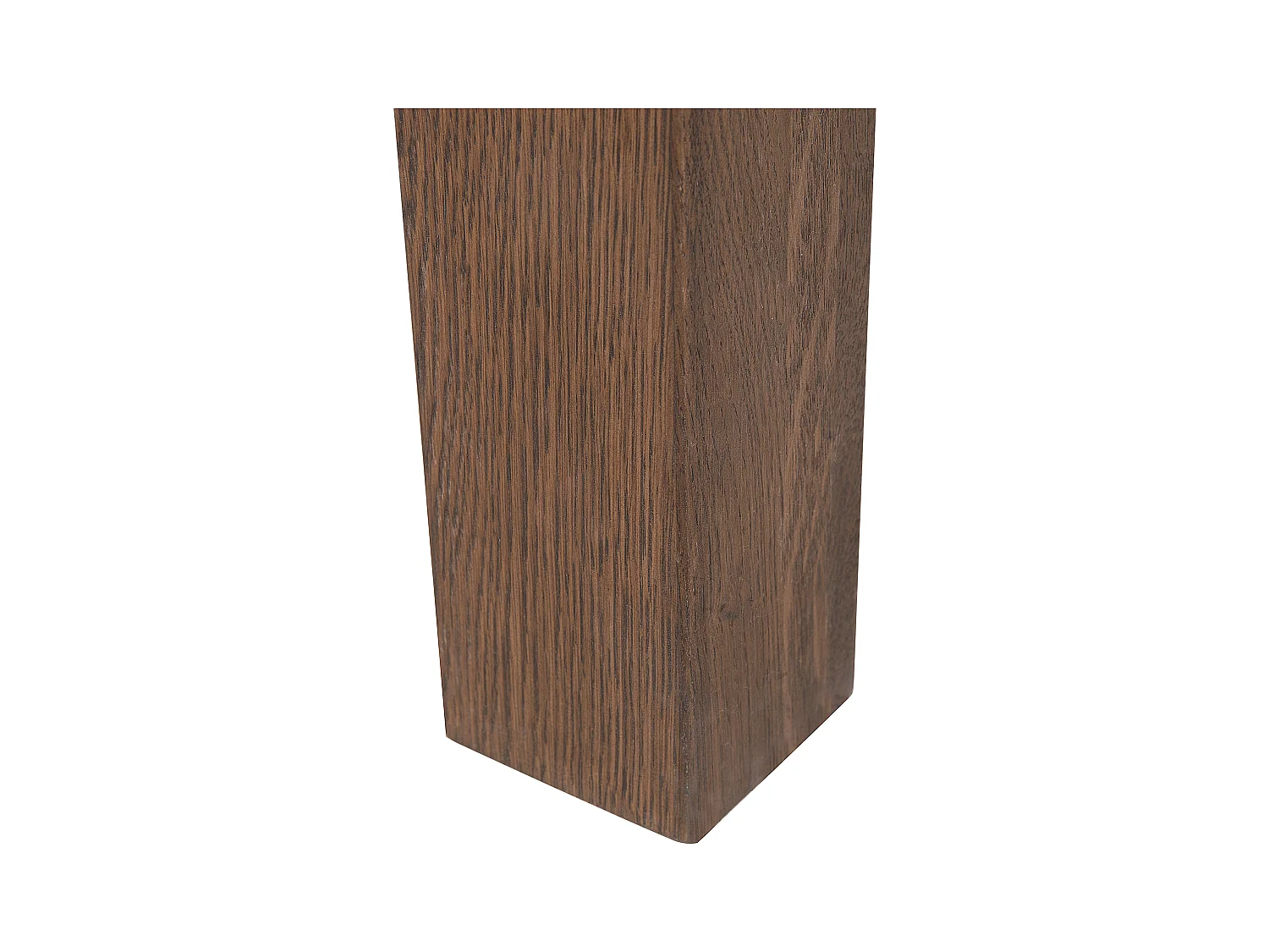 Eettafel NATURA Donkerbruin 180 cm 85 cm Eikenhout