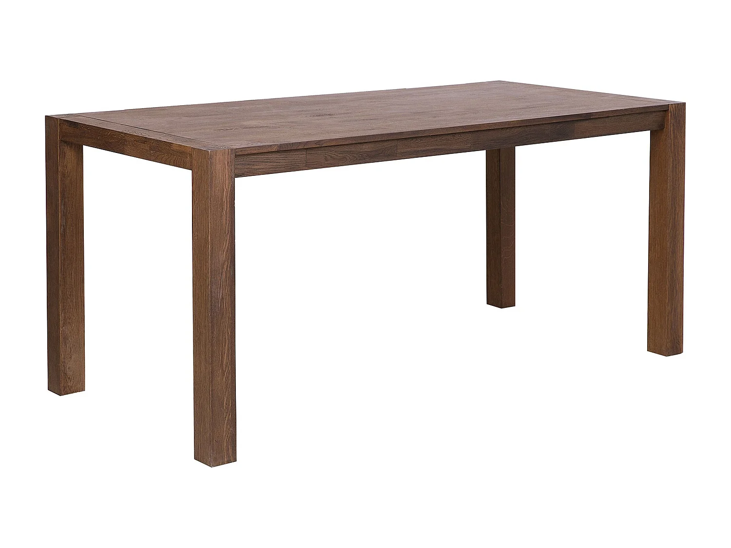Mesa de comedor NATURA Marrón oscuro 180 cm 85 cm Madera de roble