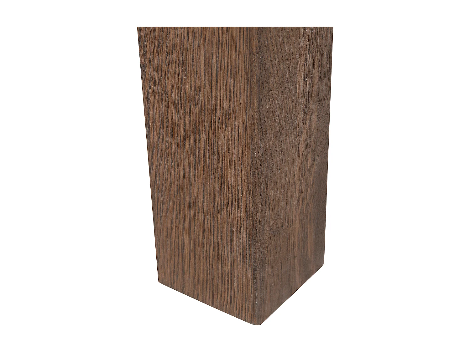 Mesa de comedor NATURA Marrón oscuro 180 cm 85 cm Madera de roble