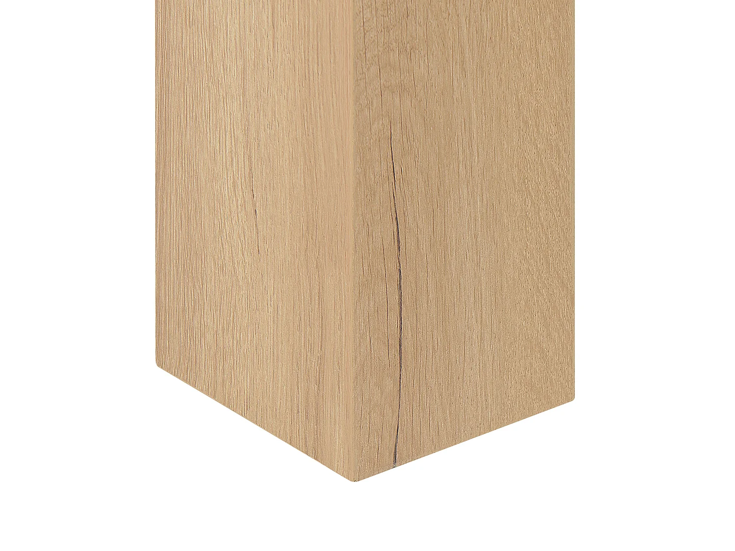 Table de salle à manger effet bois clair 180 x 90 cm VITON