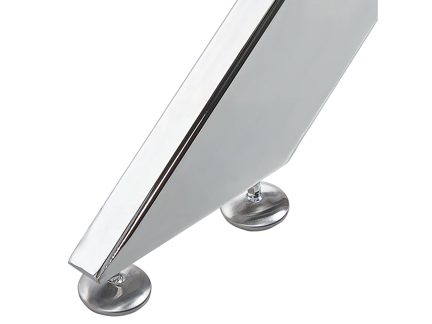 Table de repas MARAMO Argenté 120 cm 70 cm Verre de sécurité