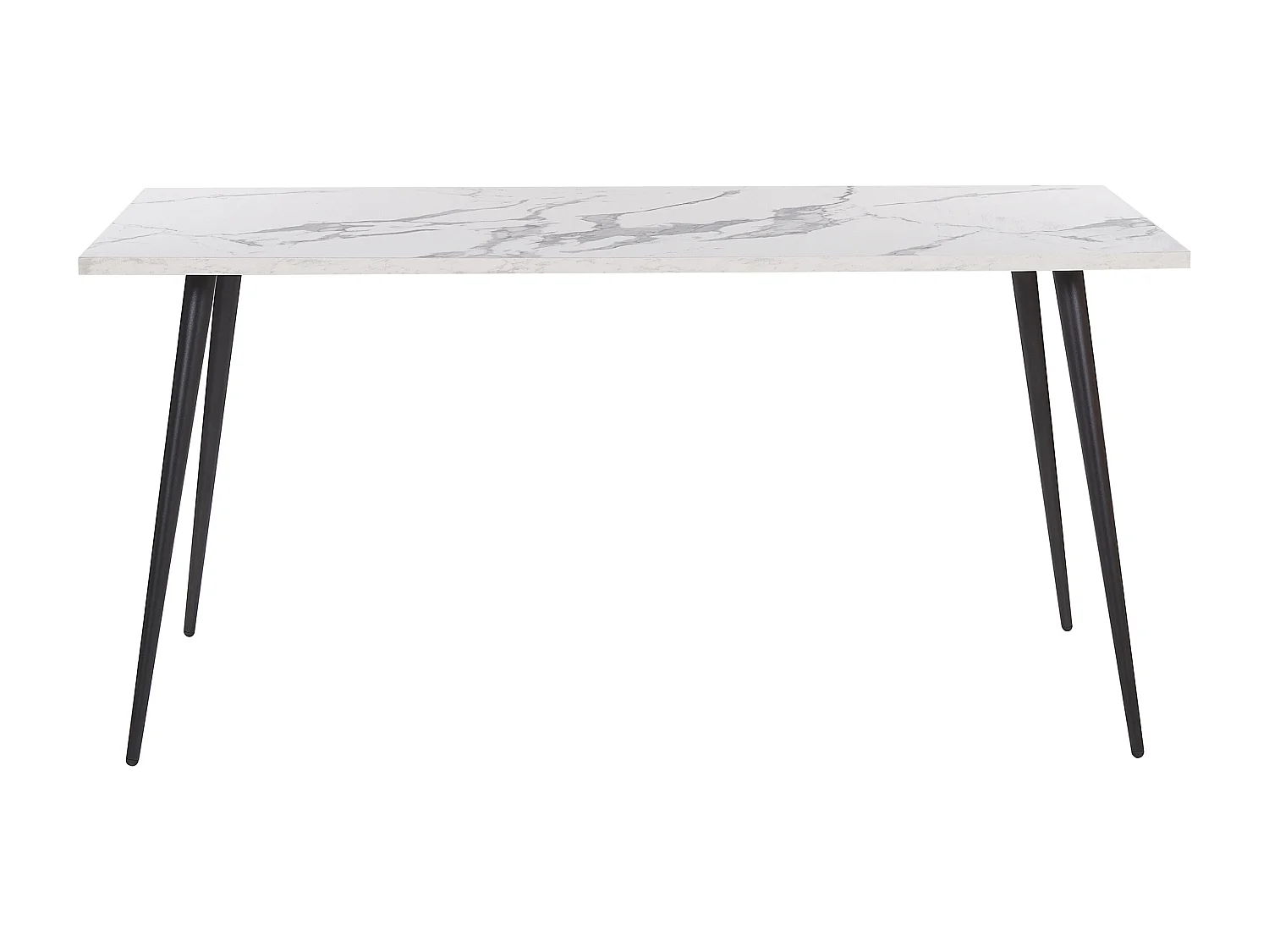 Esstisch SANTIAGO Weiss 160 cm 80 cm